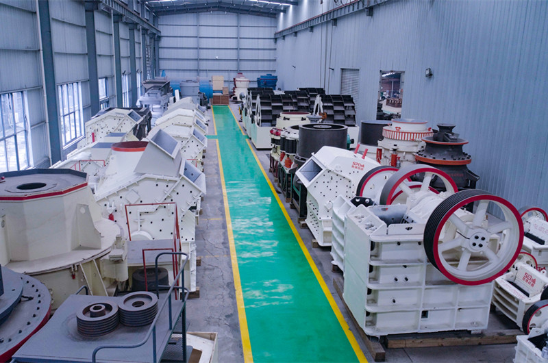 碎石子機生產車間