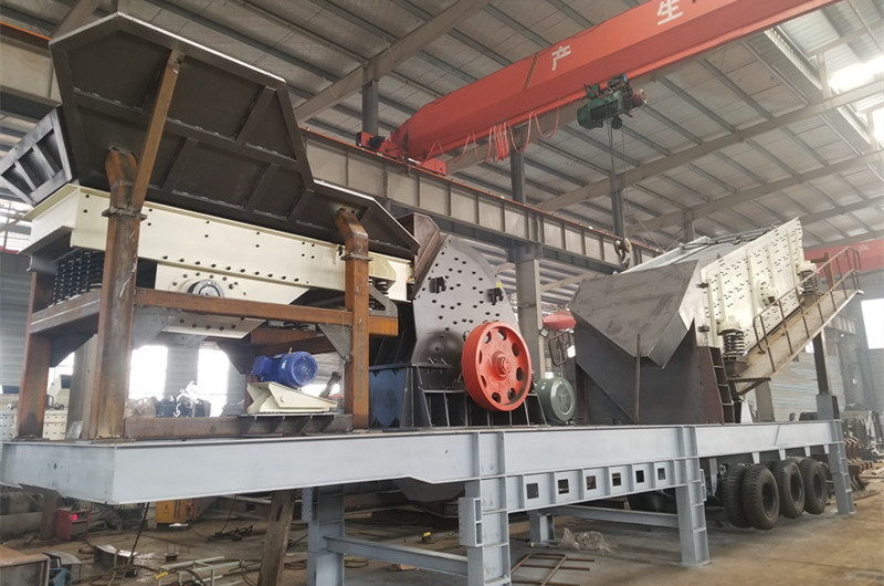 移動重錘式破碎機(jī)，移動石灰石破碎生產(chǎn)方案