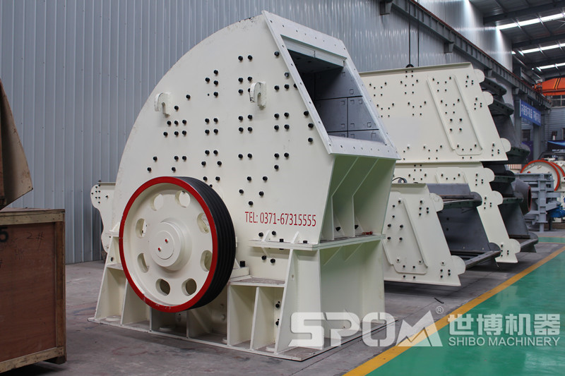 碎石粗碎設備重錘式破碎機