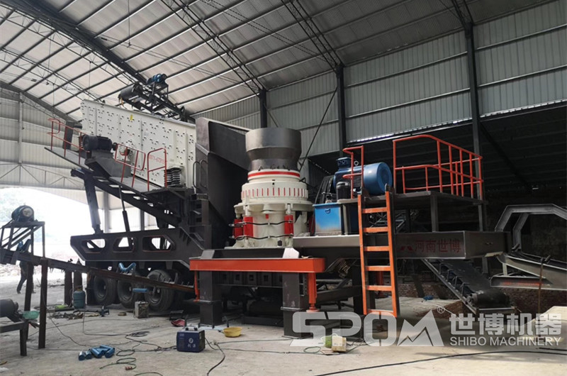 配置小型圓錐破的中細碎移動站