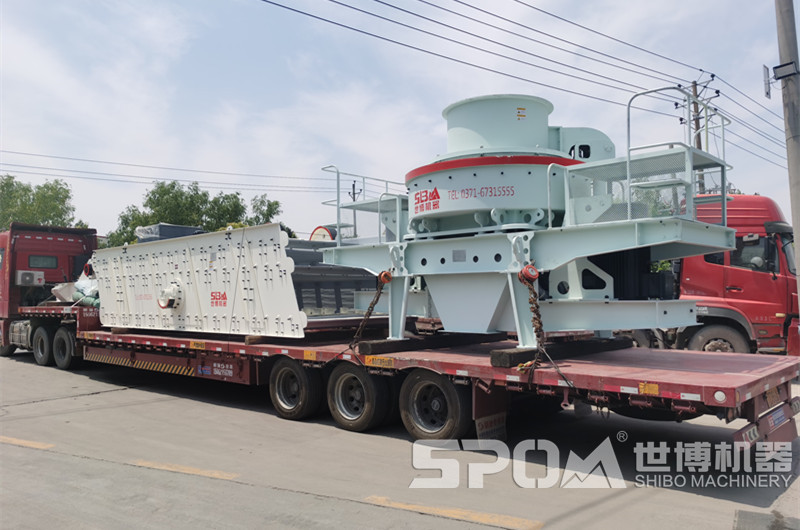VSI制砂機、振動篩發貨