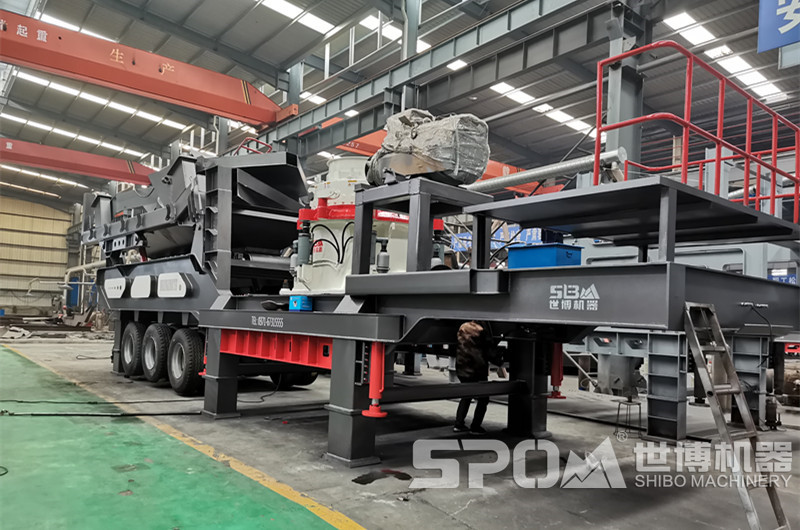 輪胎移動(dòng)磕石機(jī)，圓錐破移動(dòng)破碎機(jī)