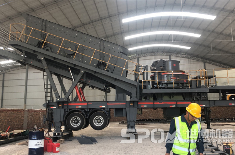 大型石頭碎沙設(shè)備之移動(dòng)制砂機(jī)