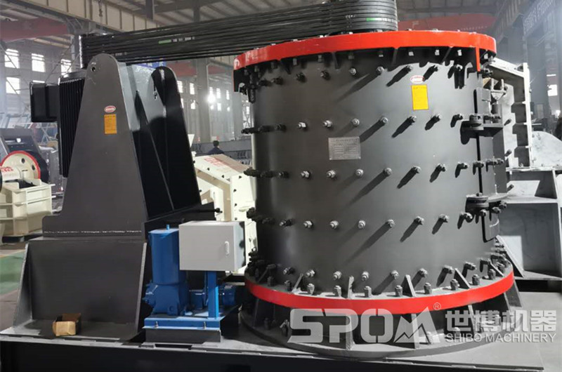 100噸立軸石灰巖制砂機