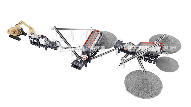 花崗巖移動加工設備配置