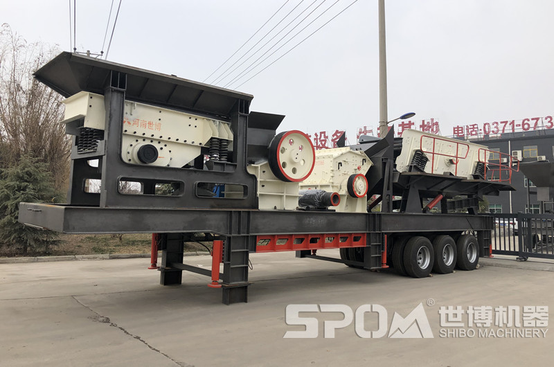 移動式破碎制砂機一體機