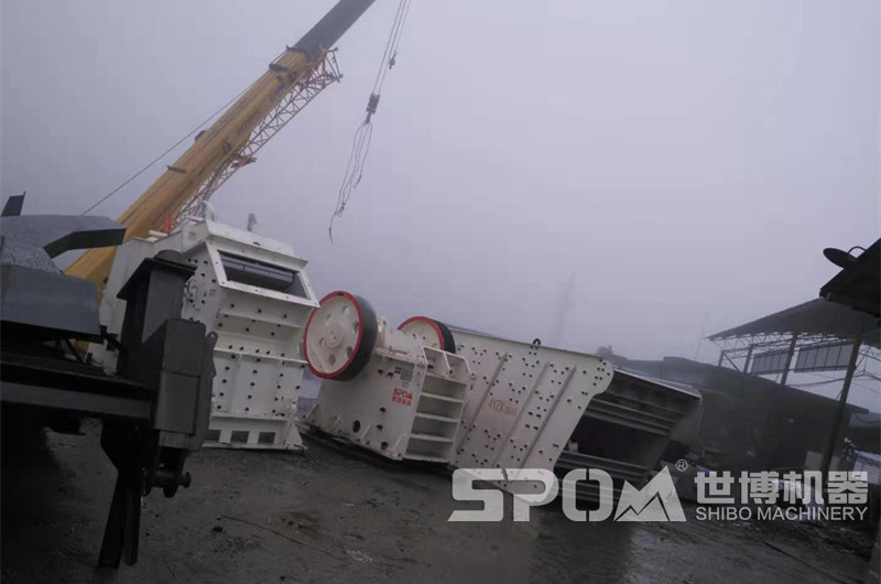 鵝卵石破碎石子生產線設備