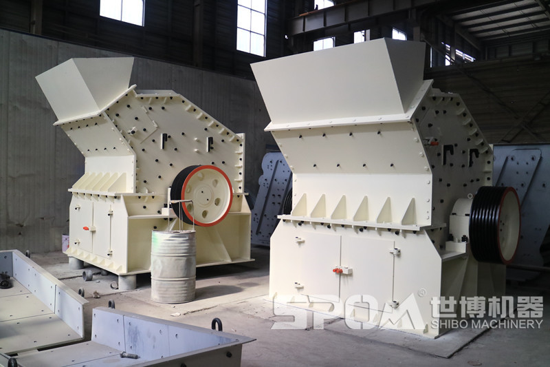 世博細(xì)破制沙機(jī)成品車(chē)間