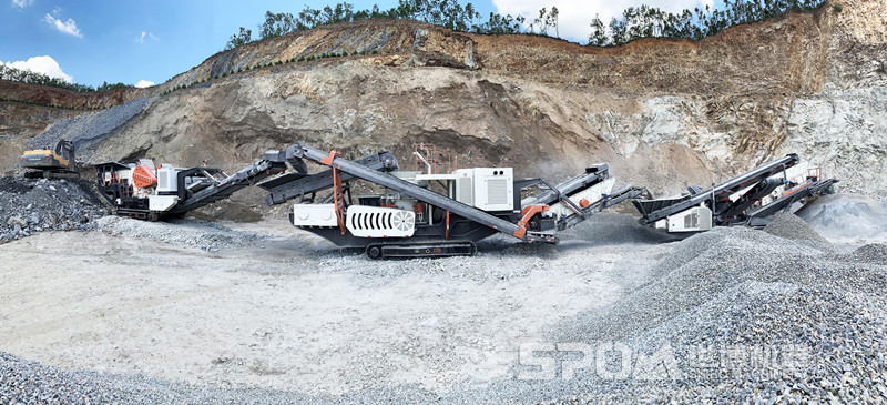 間租用粗骨料移動破碎站